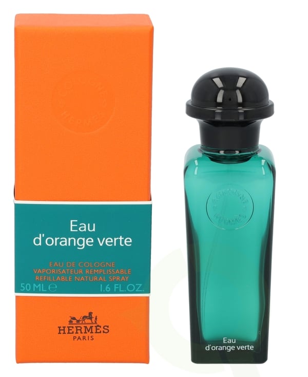 Hermes Eau D'Orange Verte Edc Spray 50 ml refillable Natural Spray