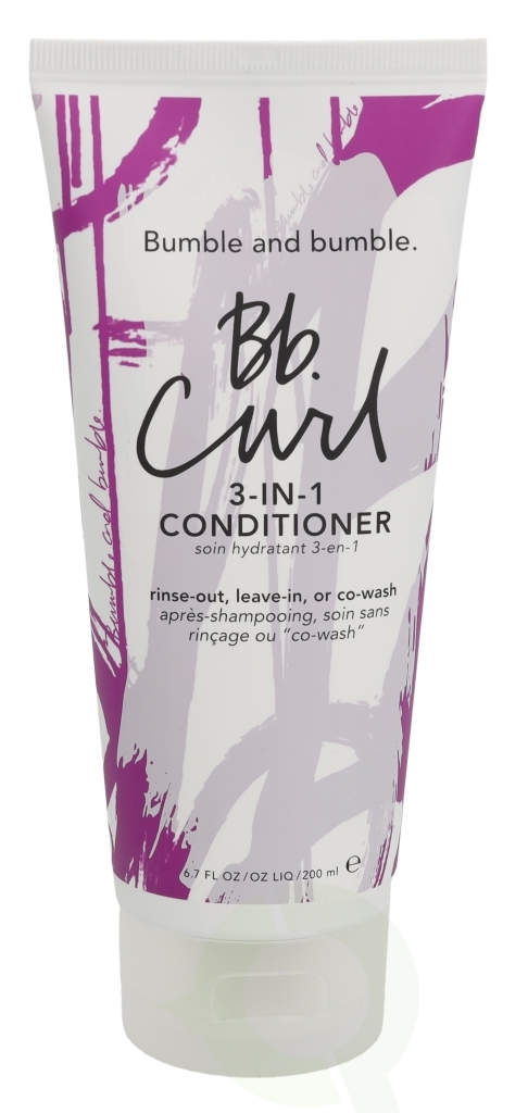 Bumble and Bumble Bumble &amp; Bumble Curl 3 In 1 Conditioner 200 ml Rinse-Out, Leave-In, Or Co-Wash