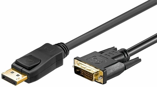 Goobay DisplayPort - DVI-D Dual Link-kabel, 1 m
