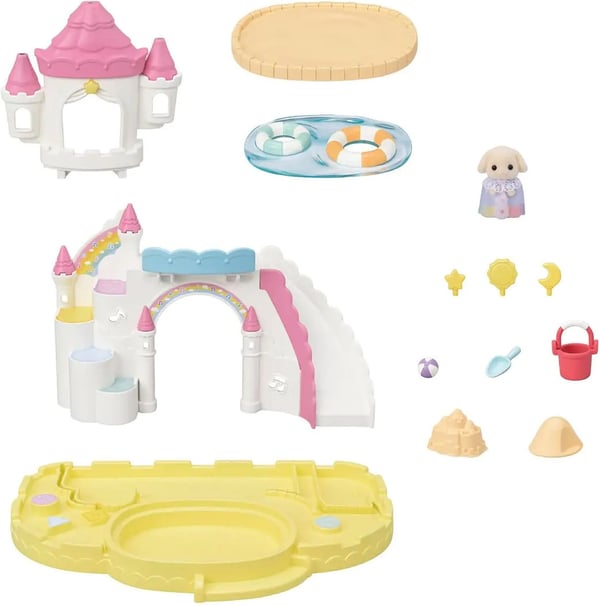 Sylvanian Families Sett med sandkasse og basseng
