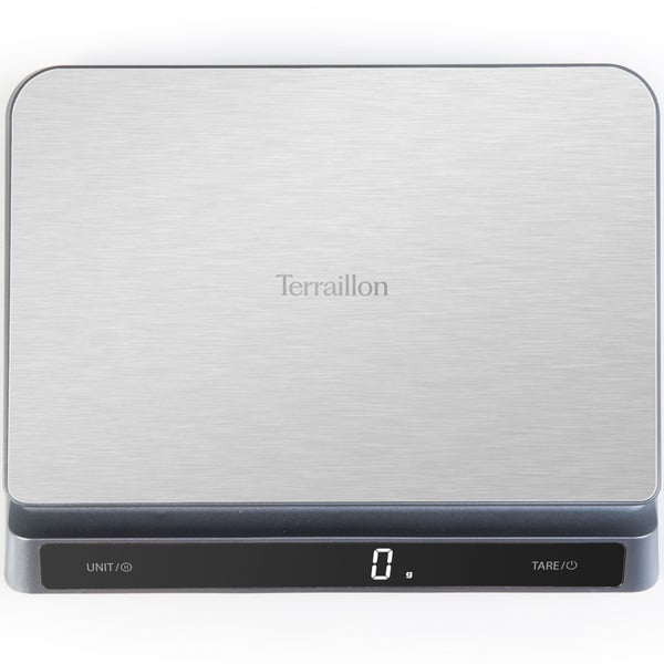 Terraillon Kjøkkenvekt PRO USB-C 15 kg Rustfritt stål IP67