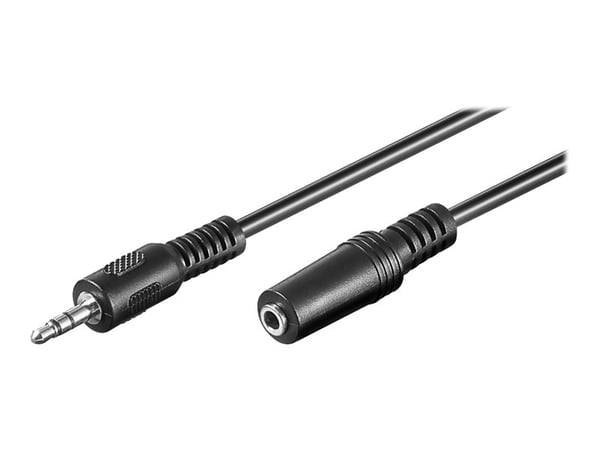 Goobay Audio extension cable Stereo 5m Jack male/female