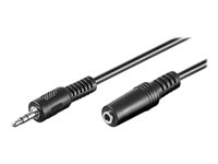 Goobay Audio förlängningskabel Stereo 2m Jack hane/hona