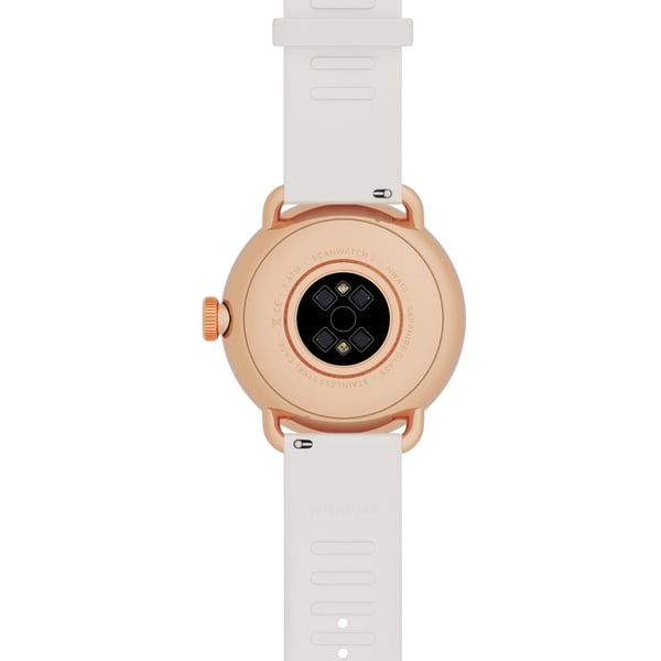 Withings Scanwatch 2 -älykello, 38 mm, ruusukulta