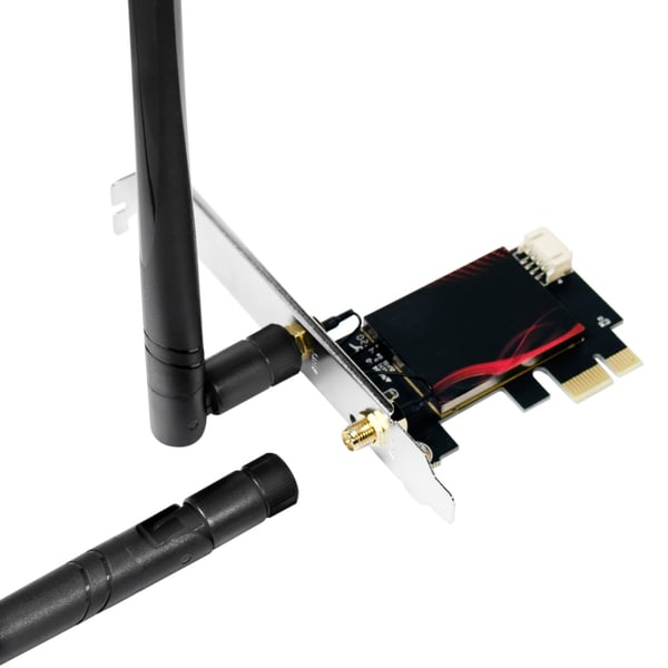 LogiLink PCI Express-kort Wi-Fi 6E-adapter AX5400 + BT 5.2