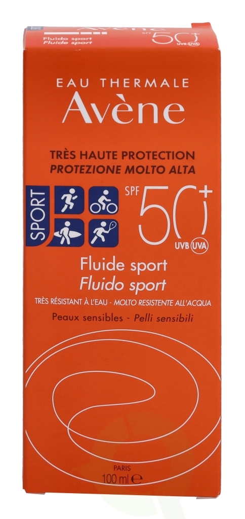 Avene Solaire Sport Fluid SPF50+ 100 ml