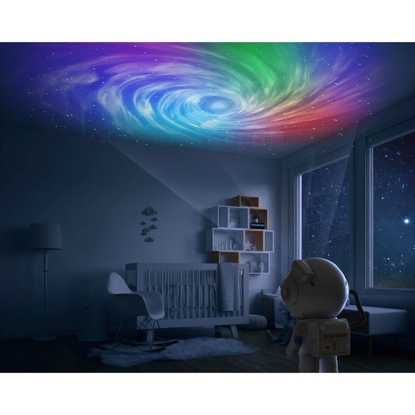 Mobility On Board Projektor Stellar Light Space Hvid Astronaut