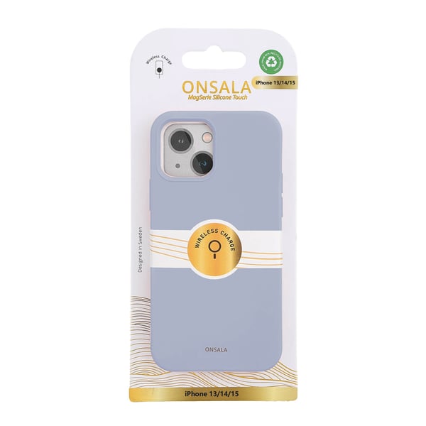 Onsala Backcover Sil Touch iPhone 13 /14 Summer Sky