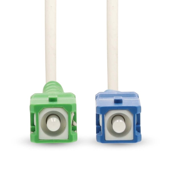 Nedis Glassfiber patchkabel | SMF (Single Mode Phase) | SC/APC | SC/UPC | 100 Gbps | 2.00 m | Hvit | Boks