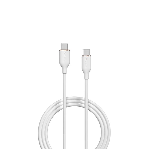 Devia kabel Jelly EC632 USB-C - USB-C 1,2 m 60W 3A hvit