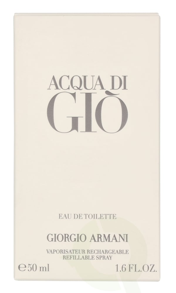Armani Acqua Di Gio Pour Homme Edt Spray Refillable 50 ml
