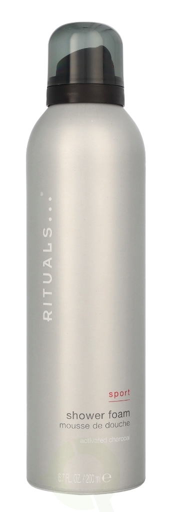 Rituals Sport Shower Foam 200 ml Activated Charcoal