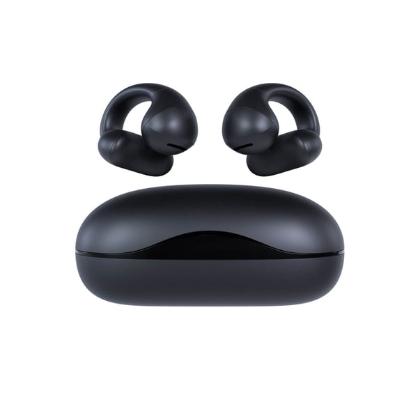 Happy Plugs Hodetelefon Clip OWS True-Wireless Svart
