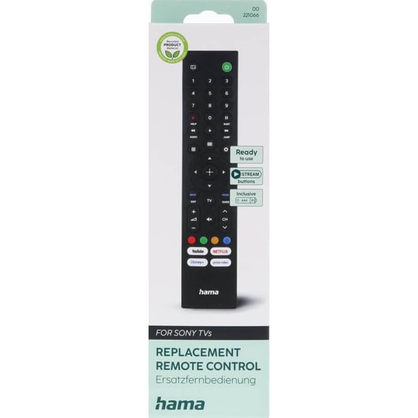 Hama Fjärrkontroll för Sony