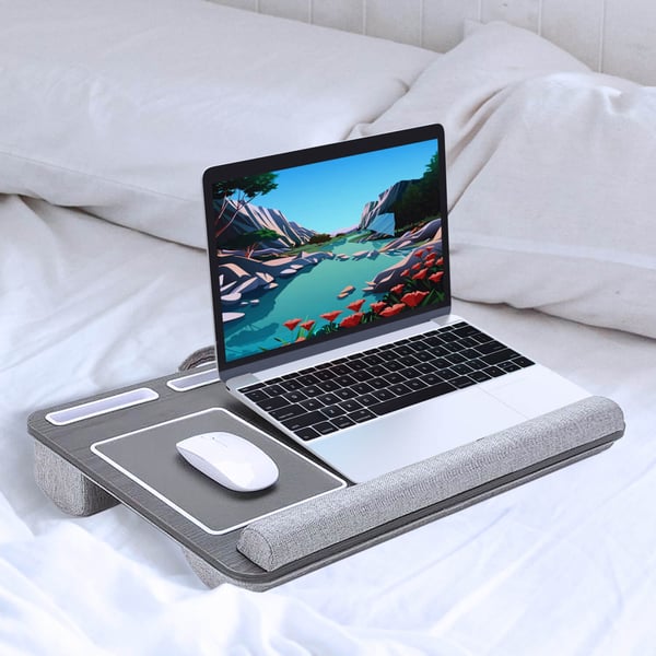 Desire2 Lap Desk Supreme Left Handed Grey