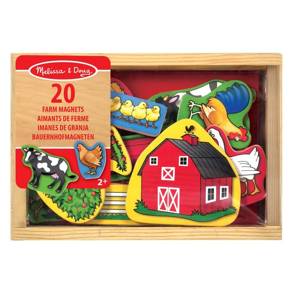 Melissa & Doug Gård med tremagneter