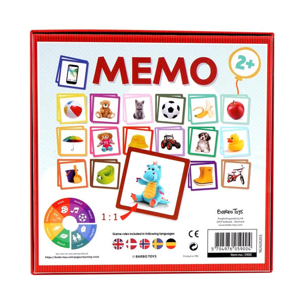 Barbo Toys Babro Classic Mitt første memo