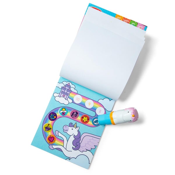 Melissa & Doug Tarra WOW! Yksisarvinen kirjan & Tarrat