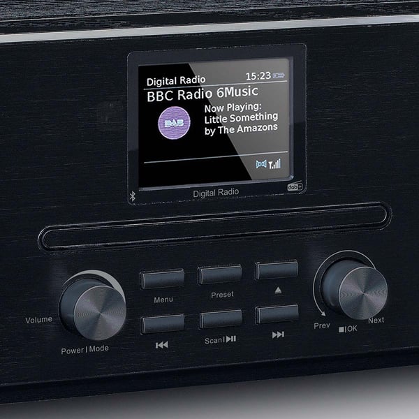 Lenco DAB+ FM-radio med CD MP3-afspiller Bluetooth® Sort