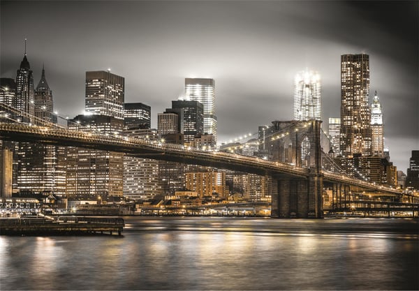 Clementoni 1000 stk CB høykvalitets samling New York Skyline