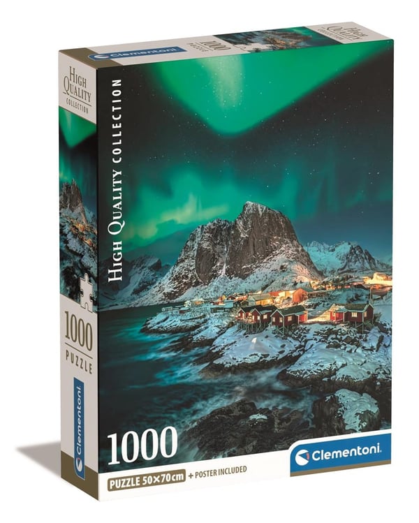 Clementoni 1000 kpl CB High Quality Collection Lofootit