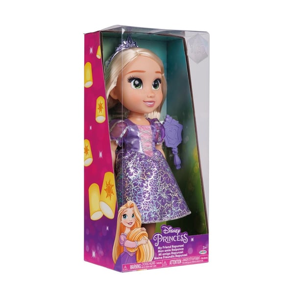 JAKKS Pacific Disney Princess dukke Rapunzel for småbarn