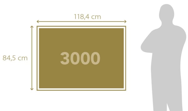 Clementoni 3000 kpl High Quality Collection Manhattanin parveke auringonlasku