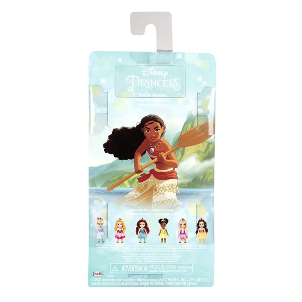 JAKKS Pacific Disney Princess 6 tommers liten dukke med kam Vaiana