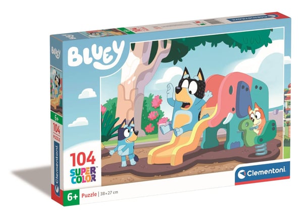 Clementoni 104 brikker Puslespil Bluey -2
