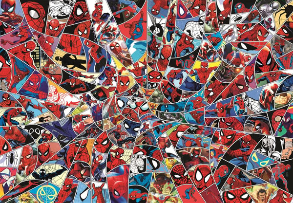 Clementoni 1000 stk CB Impossible Spider-Man
