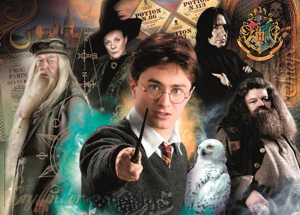 Clementoni 500 stk CB høykvalitetssamling Harry Potter 1