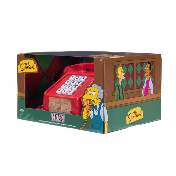 JAKKS Pacific The Simpsons Feature Moe's Tavern Prank Phone