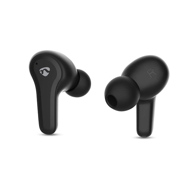 Nedis Fullt Trådløse hodetelefoner | Hybrid (ENC + ANC) | Bluetooth® | Batteri 1 driftstid standard bruk: 2160 min | Touch kontroll | Ladeboks | Trådl