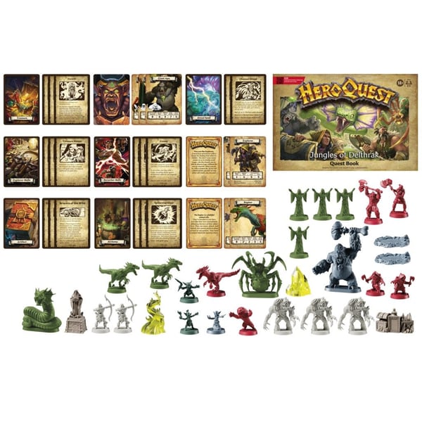 Hasbro HeroQuest Expansion Jungles of Delthrak (EN)