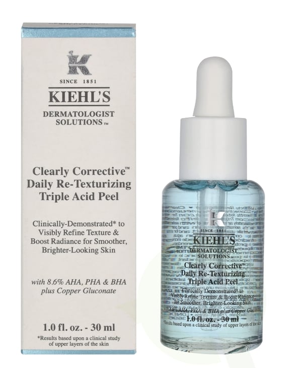 Kiehl's Clearly Corrective Daily Re-Texturizing Triple Acid 30 ml