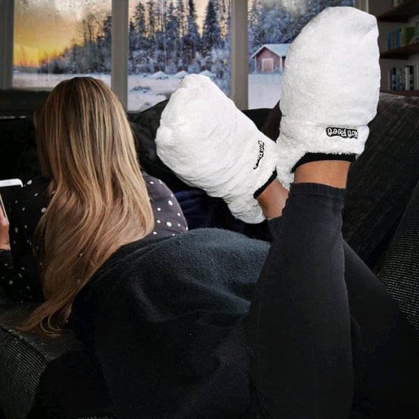 MikaMax Hot Feet Deluxe - Hvit (01703.WT.LA)