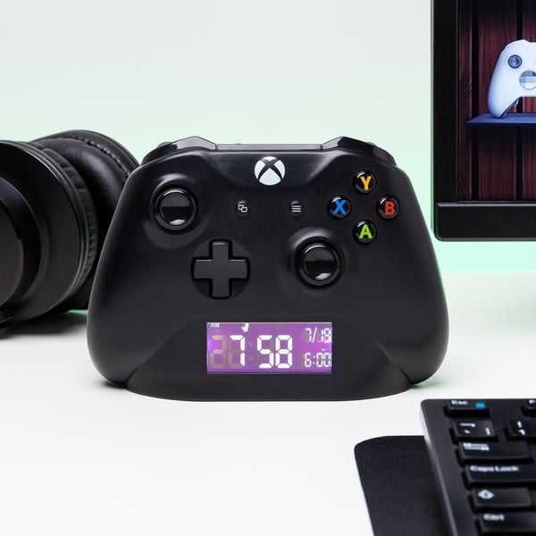 Paladone XBOX sort vækkeur