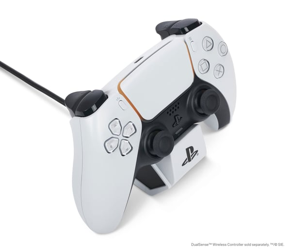 PowerA Solo laddningsstation för PS5 DualSense trådlös handkontroll - Vit (Playstation 5)