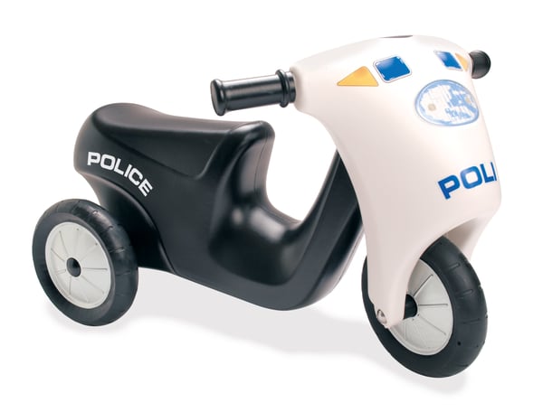 Dantoy Politiscooter med gummihjul (3333)