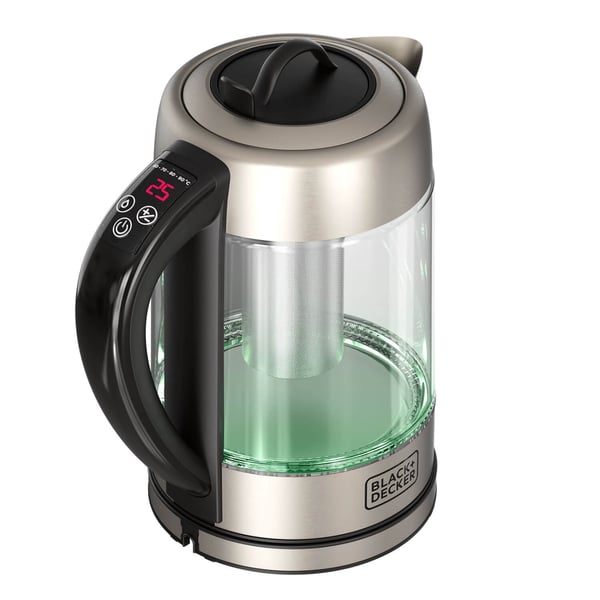 BLACK+DECKER Kettle   Glass Tea Filter 1,7L