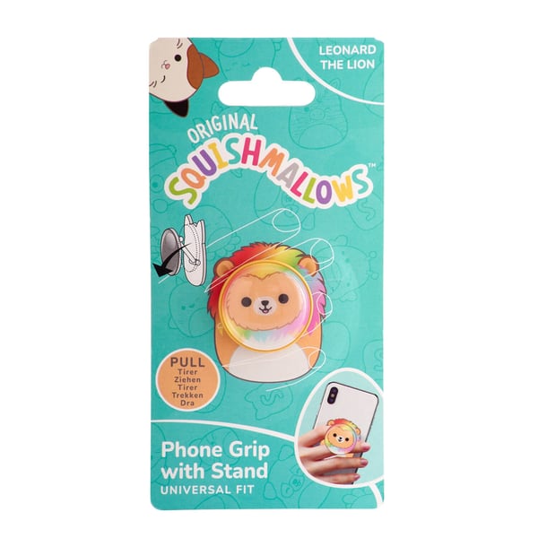 Squishmallows Puhelin grippi Leon