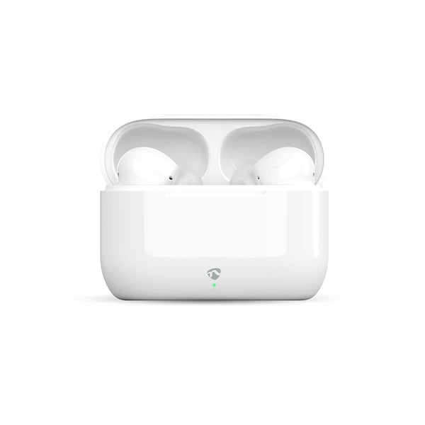 Nedis Fullt Trådlösa hörlurar | ENC (Environmental Noise Cancelling) | Bluetooth® | Batteri 1 driftstid standardanvändning: 1440 min | Tryck på Kontro