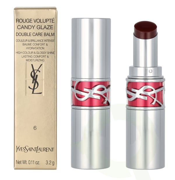 Yves Saint Laurent YSL Loveshine Candy Glaze Lipstick 3,2 g #06 Burgundy Temptation