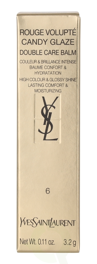 Yves Saint Laurent YSL Loveshine Candy Glaze Lipstick 3,2 g #06 Burgundy Temptation