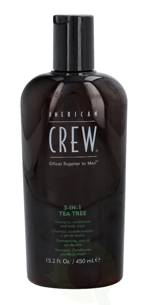 American Crew Tea Tree 3In1 Shampoo Conditioner &amp; Body Wash 450 ml