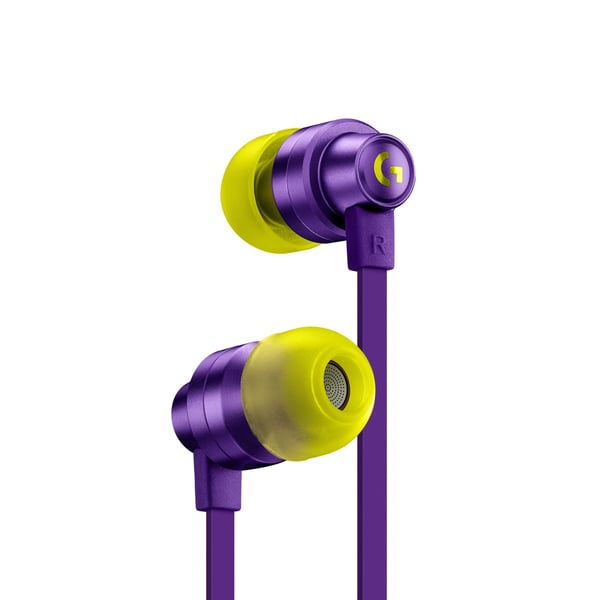Logitech G333 In-ear spillhodetelefoner i lilla