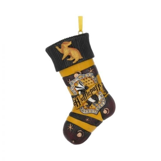 Nemesis Now Harry Potter Hufflepuff strømpe hengende ornament