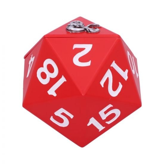 Nemesis Now Dungeons & Dragons D20 noppalaatikko 13.5cm