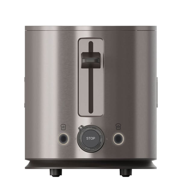 BLACK+DECKER Brødrister 2 Slots 900W Inox