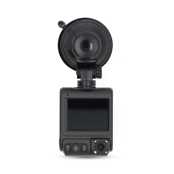 Nedis Dash Cam | 4K@30fps | 12 MPixel | 2.00 " | Wi-Fi | LCD | Dobbelt kamera | Kabine utsiktskamera | GPS | Parkeringssensor | Nattsyn | Sort